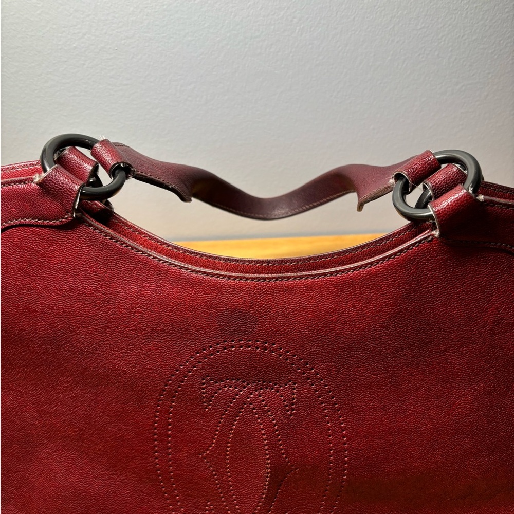 Vintage Cartier leather bag